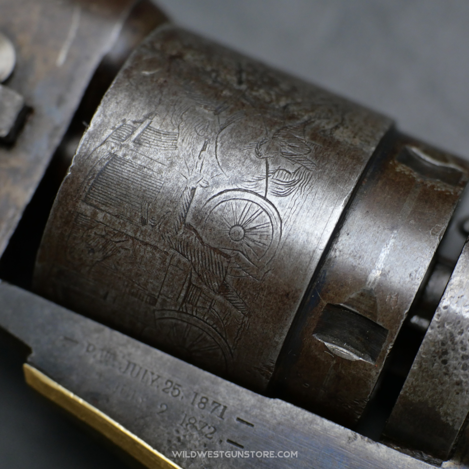 Revolver De Collection Colt Conversion Pocket Navy Calibre.38
