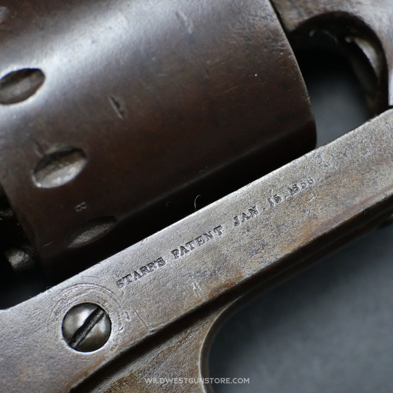 Collectible Starr Model 1863 US Army .44 Caliber Single-Action Black Powder Revolver