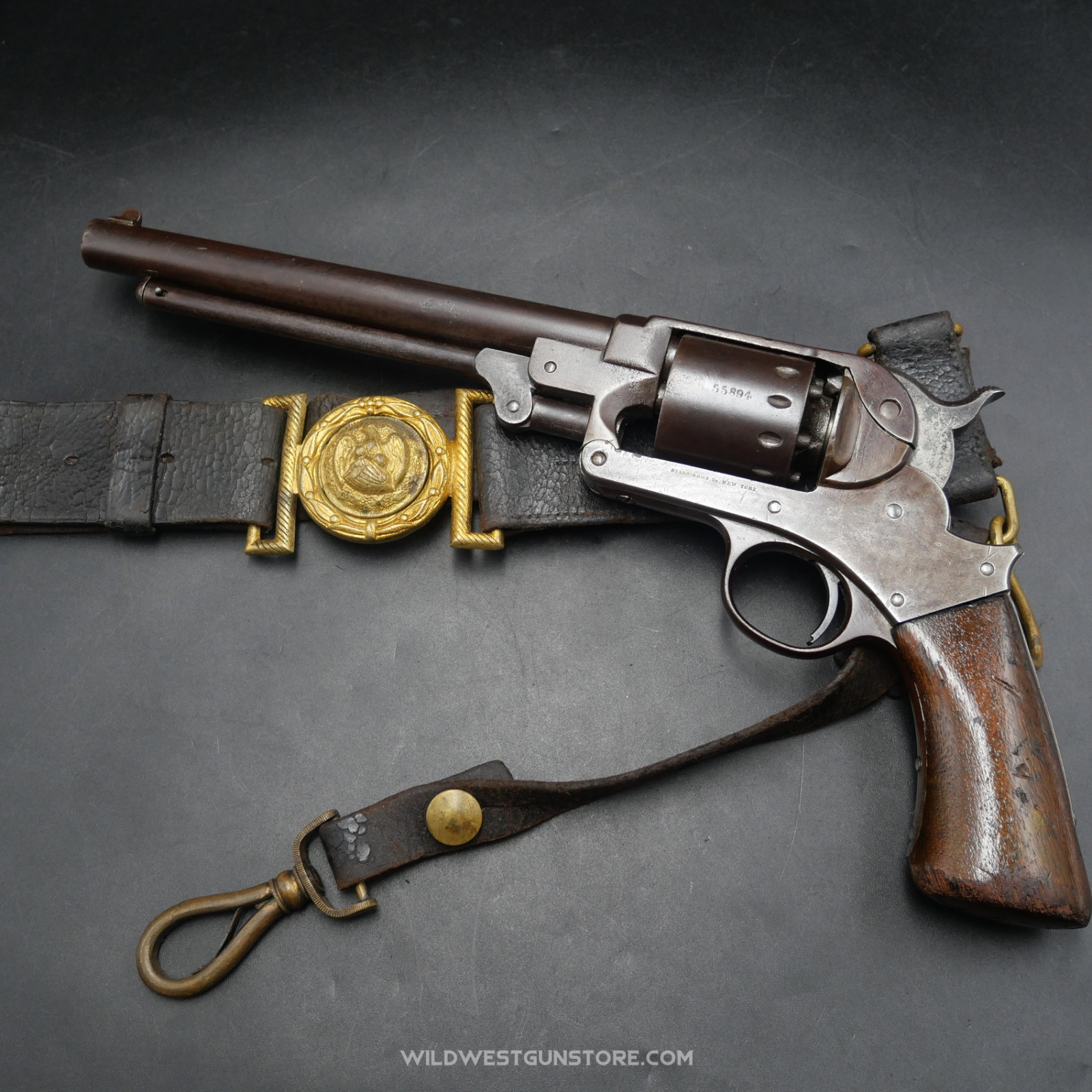 Collectible Starr Model 1863 US Army .44 Caliber Single-Action Black Powder Revolver