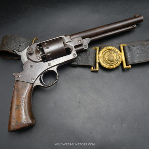 Revolver De Collection Poudre Noir Starr Modèle 1863 Us Army Calibre 44 Simple Action