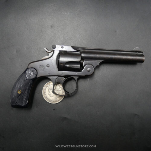 Revolver De Collection Smith & Wesson DA 4th Model Canon Miroir Cal. .38 S&W Poudre Noire
