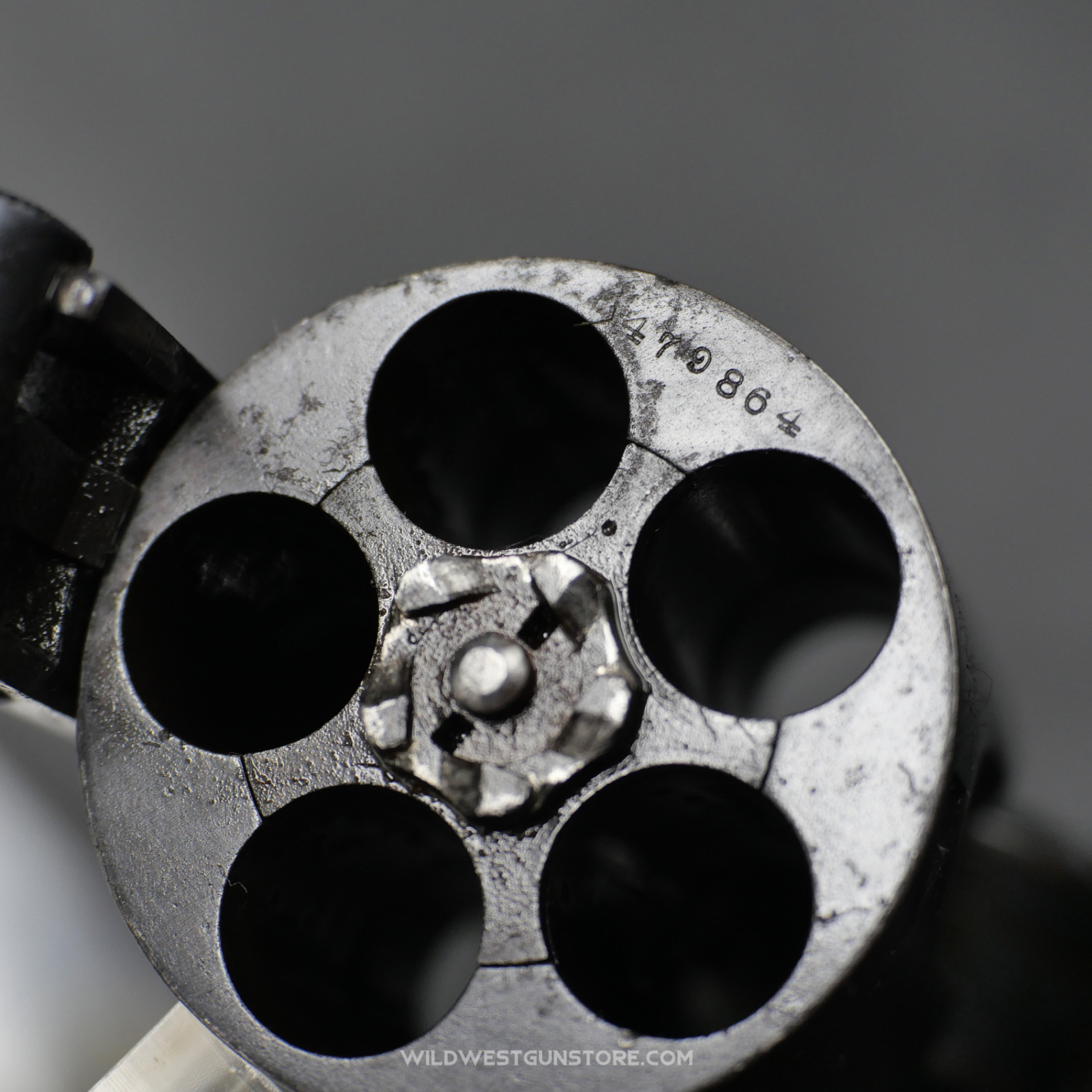 Revolver De Collection Smith & Wesson DA 4th Model Canon Miroir Cal. .38 S&W Poudre Noire
