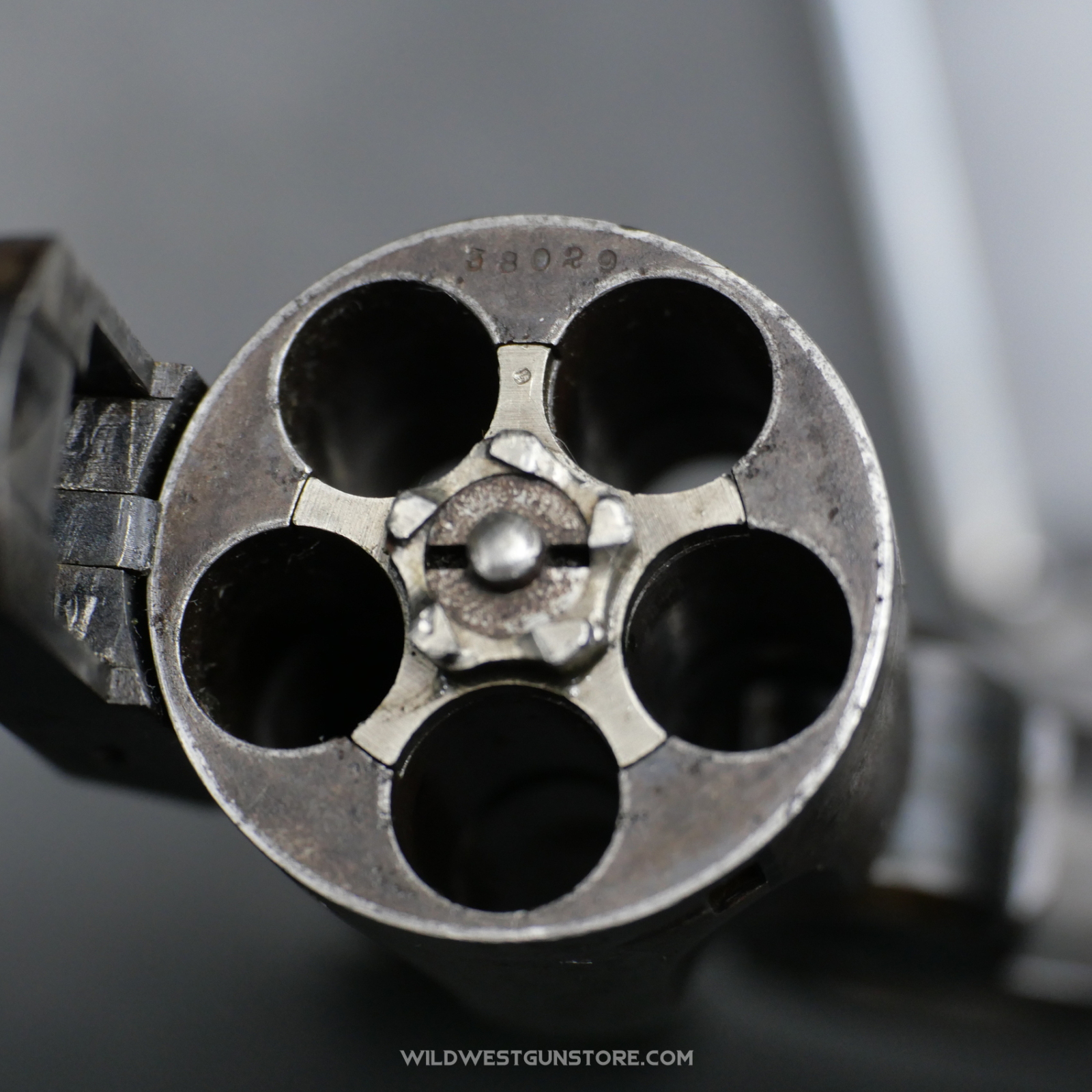 Revolver De Collection Smith Wesson DA Cal.32 1st Model Plaquettes Nacre
