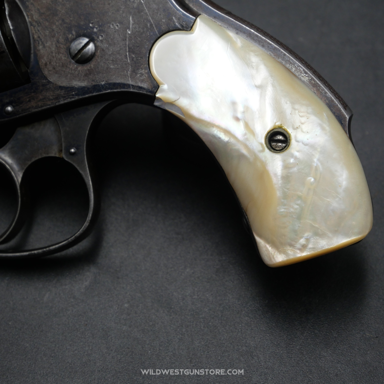 Collectible Smith & Wesson DA Revolver, .32 Caliber, 1st Model, Mother-of-Pearl Grips