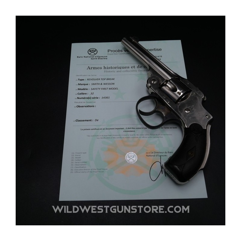 Revolver Hammerless 1st Model Smith Wesson Cal.32