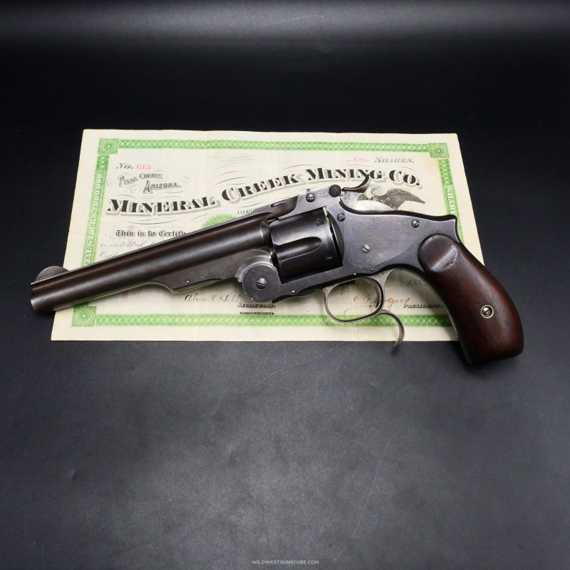 Revolver Smith Et Wesson NM Russian Cal. 44R Canon Miroir
