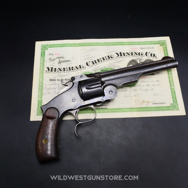 Revolver Smith Et Wesson NM Russian Cal. 44R Canon Miroir