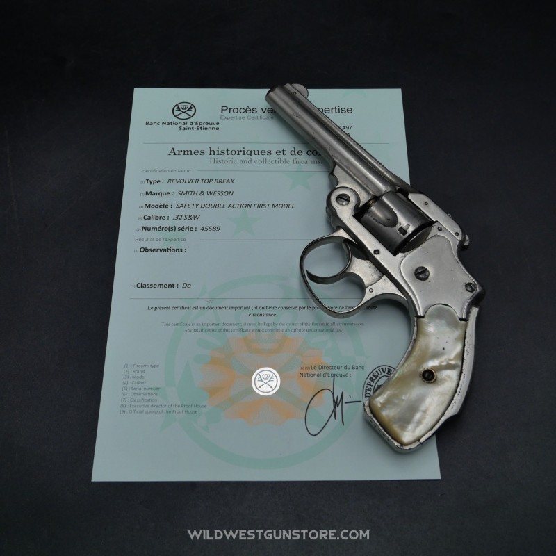 Revolver Smith Wesson 1st Model Hammerless Cal.32