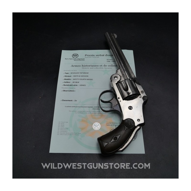 Revolver Smith Wesson Double Action 4th Model Calibre 38