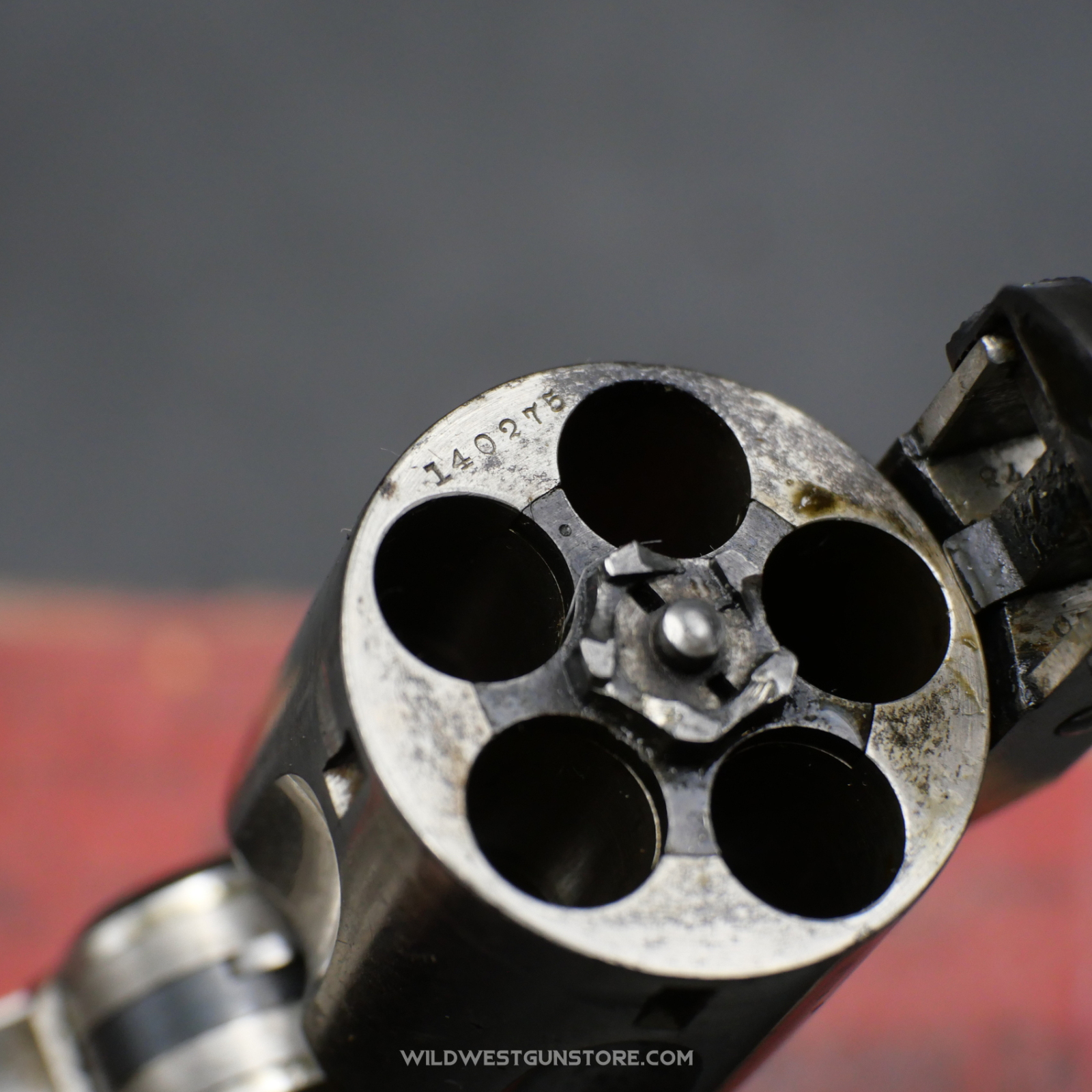 Revolver Smith Wesson 'Safety Bicycle' Hammerless 2nd Model Canon 2'' Calibre 32