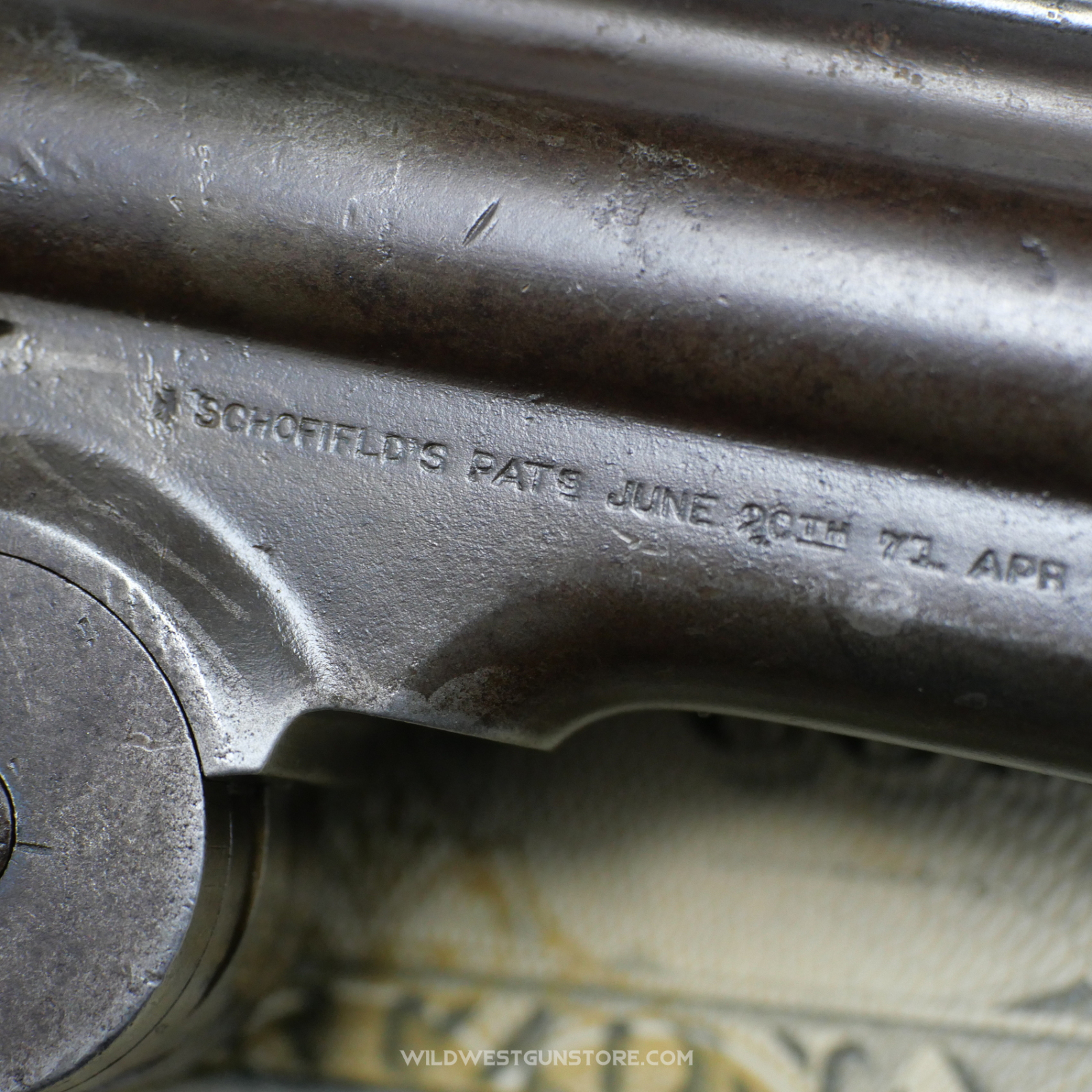 Revolver Smith Wesson Schofield 2nd Modèle Calibre 45 SW, Arme Historique De Collection – Image 8