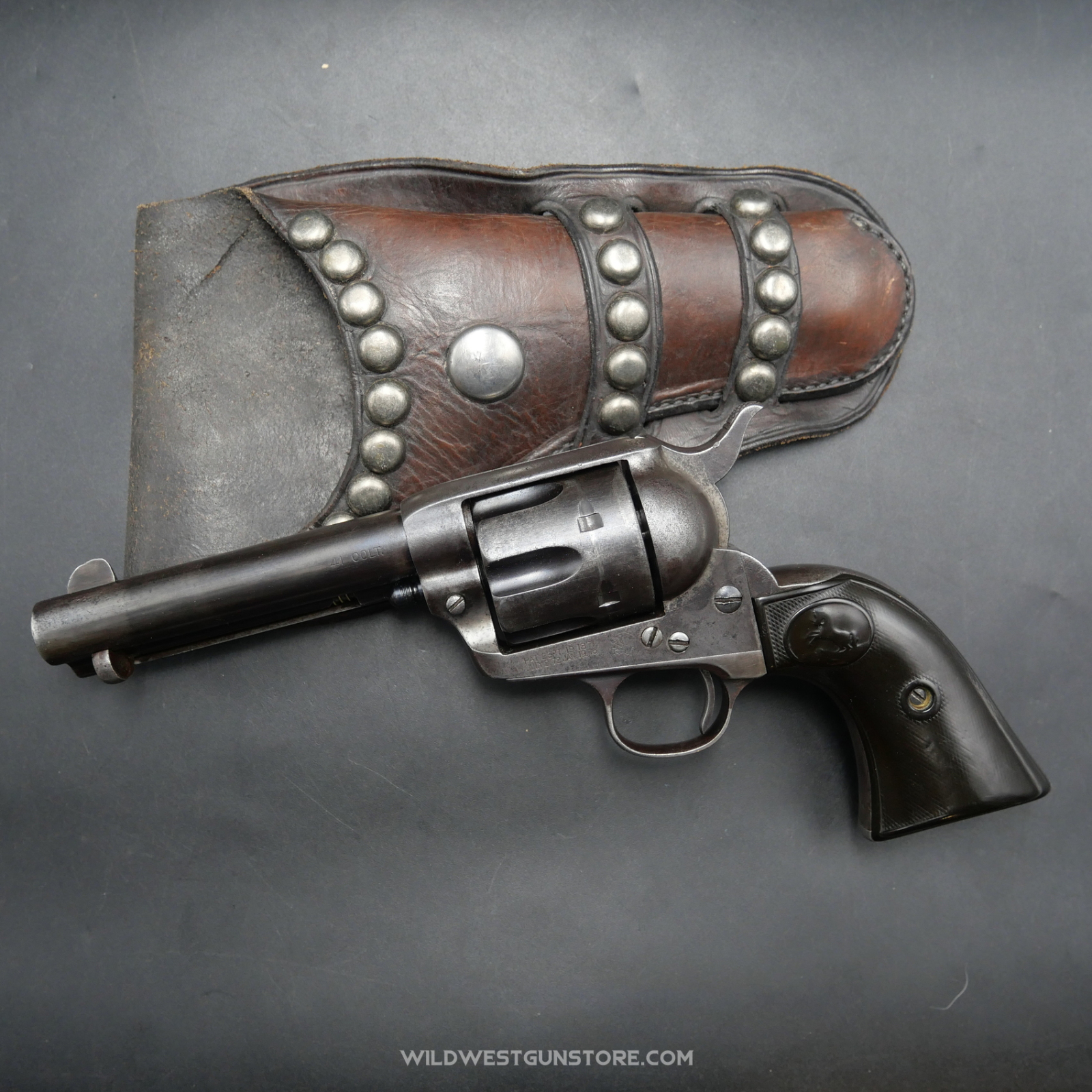 Revolver Western Colt Single Action Army Fabrication 1899 Cal.41 Smokeless Frame – Image 5