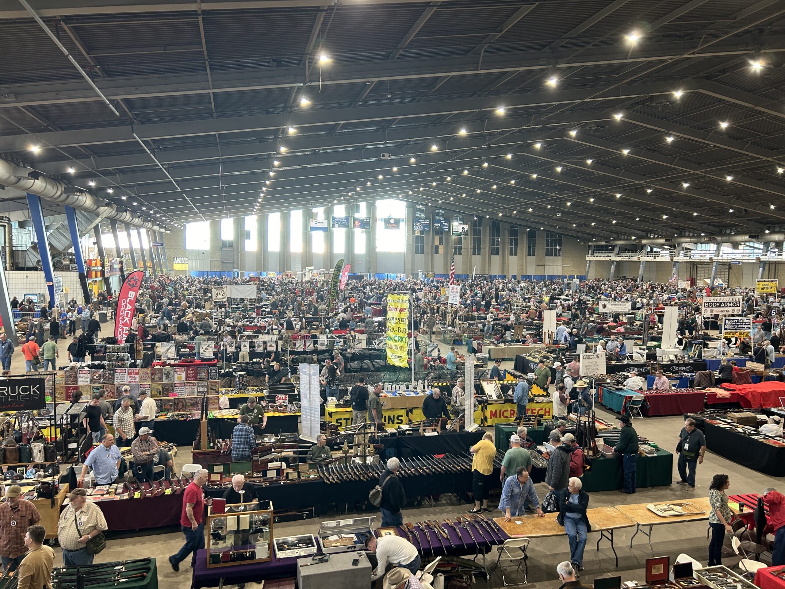 bourse aux armes — ou gunshow — de Tulsa, Oklahoma