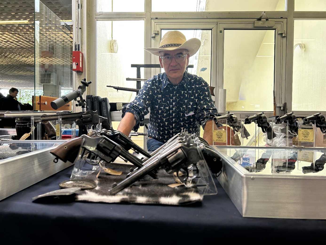 Alain Mercier wild west gun store armurier