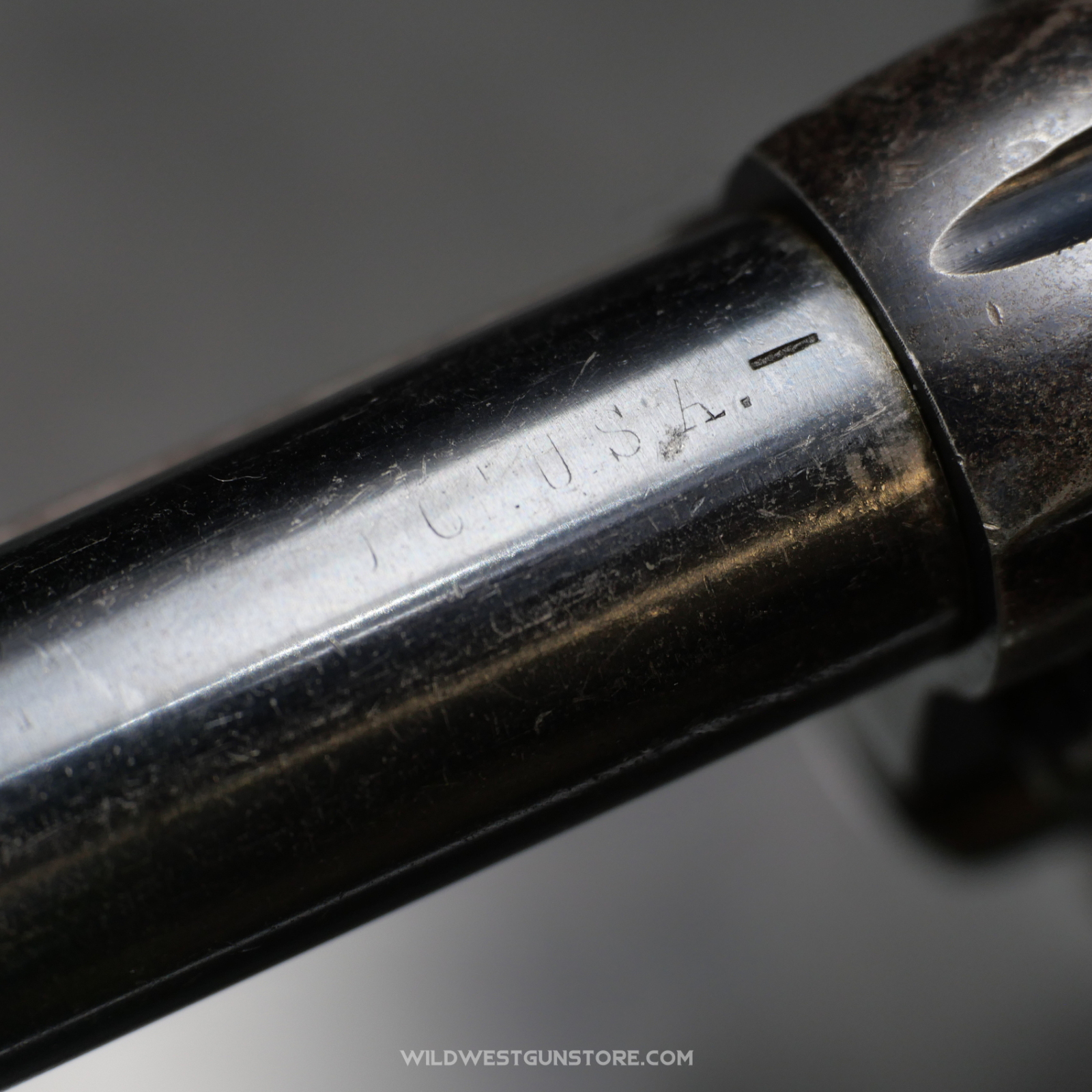 Colt DA Alaskan 1878/1902 Canon Miroir .45 Colt - Revolver US Army De Collection