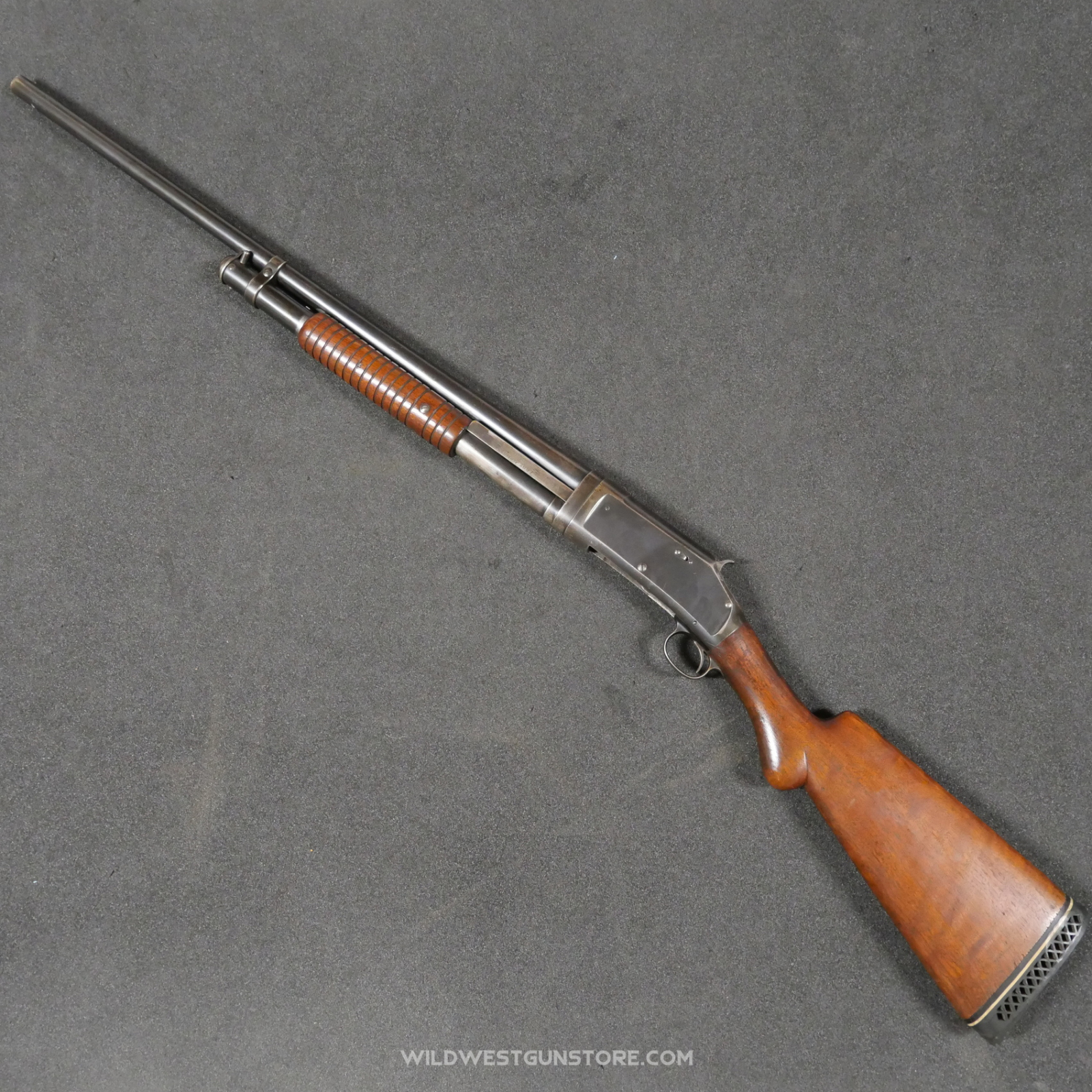 Fusil À Pompe Winchester 1897 Canon Miroir Cal.16 Takedown De 1902