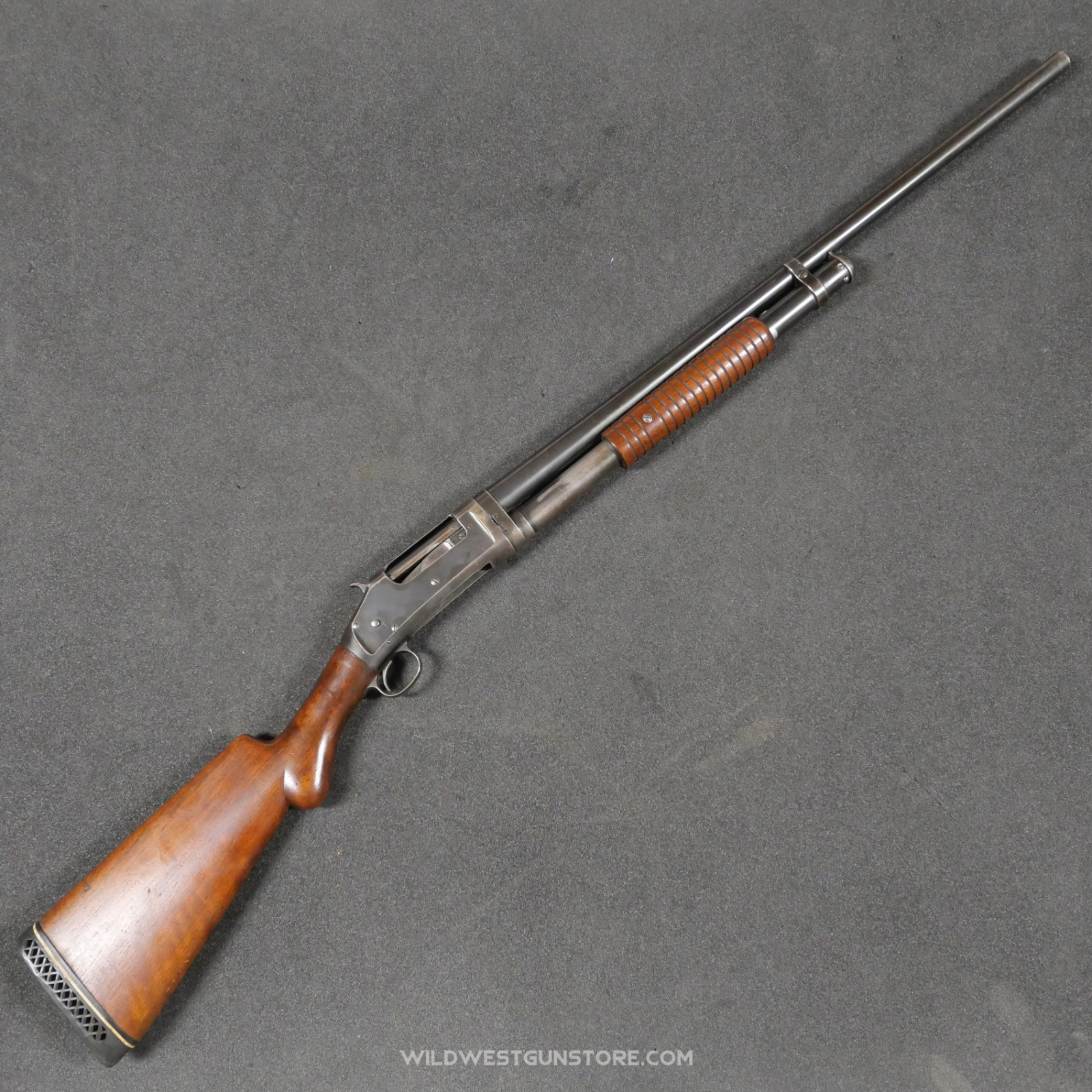 Fusil À Pompe Winchester 1897 Canon Miroir Cal.16 Takedown De 1902