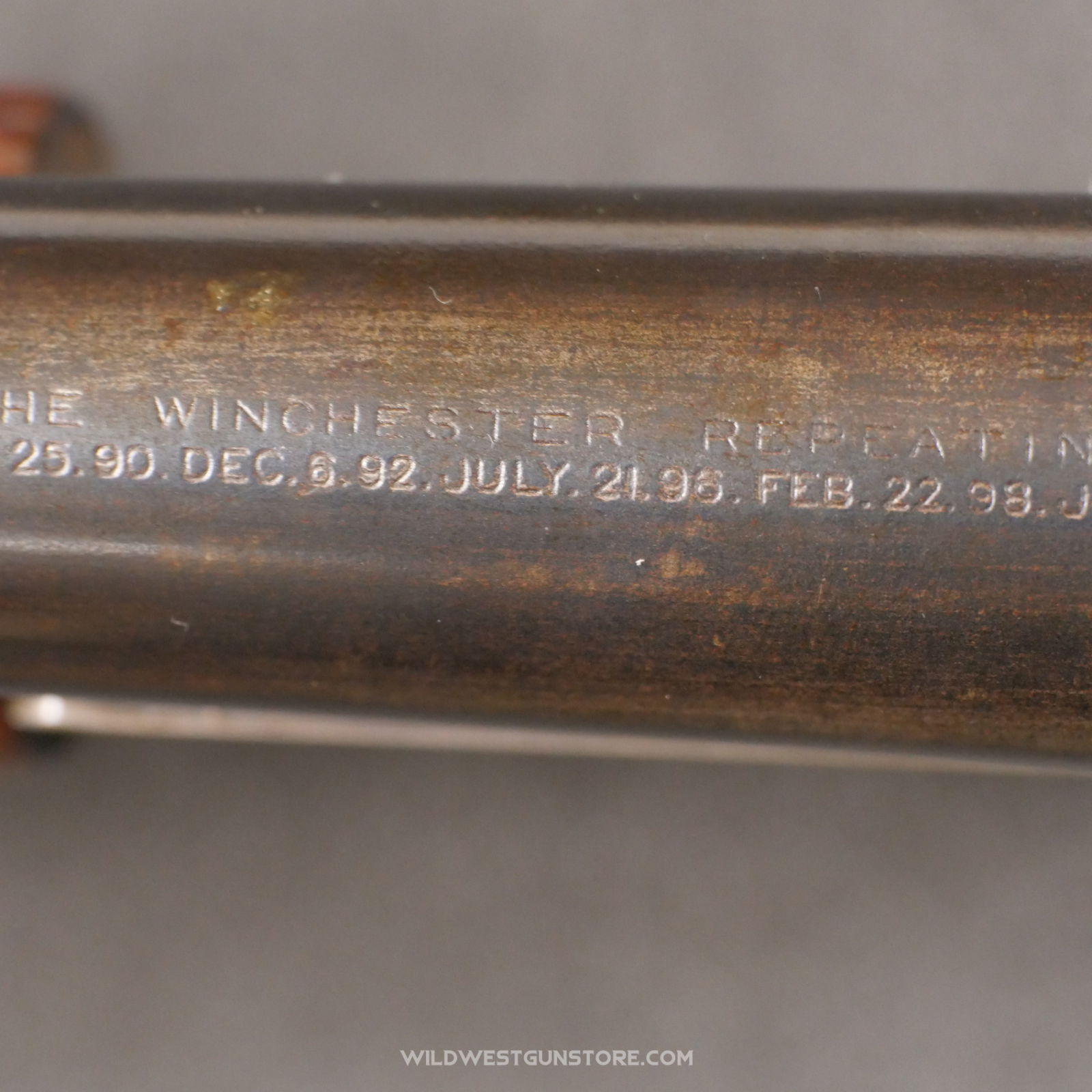 Fusil À Pompe Winchester 1897 Canon Miroir Cal.16 Takedown De 1902