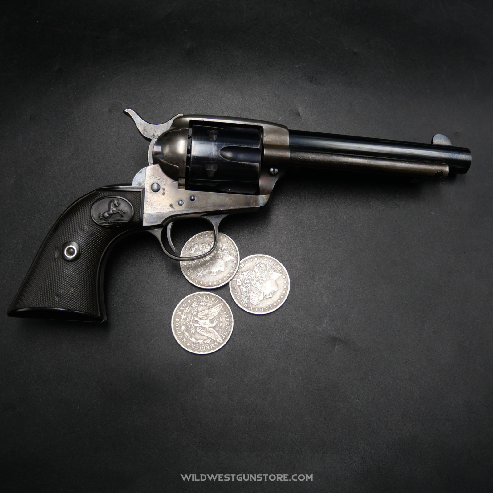 Colt Single Action Army Smokeless Frame 1897 .38-40 – Canon Miroir