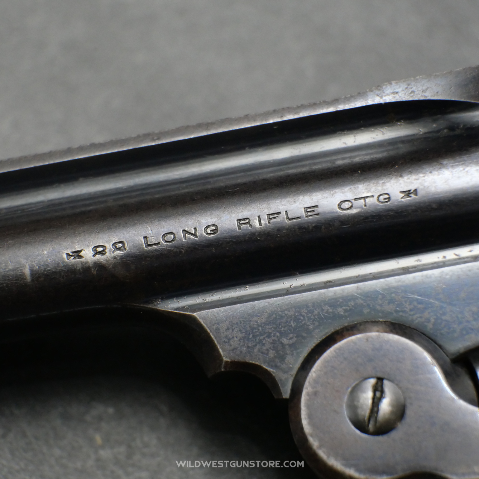 Pistolet De Collection Et Tir Smith & Wesson 1891 Canon Miroir 8'' Miroir