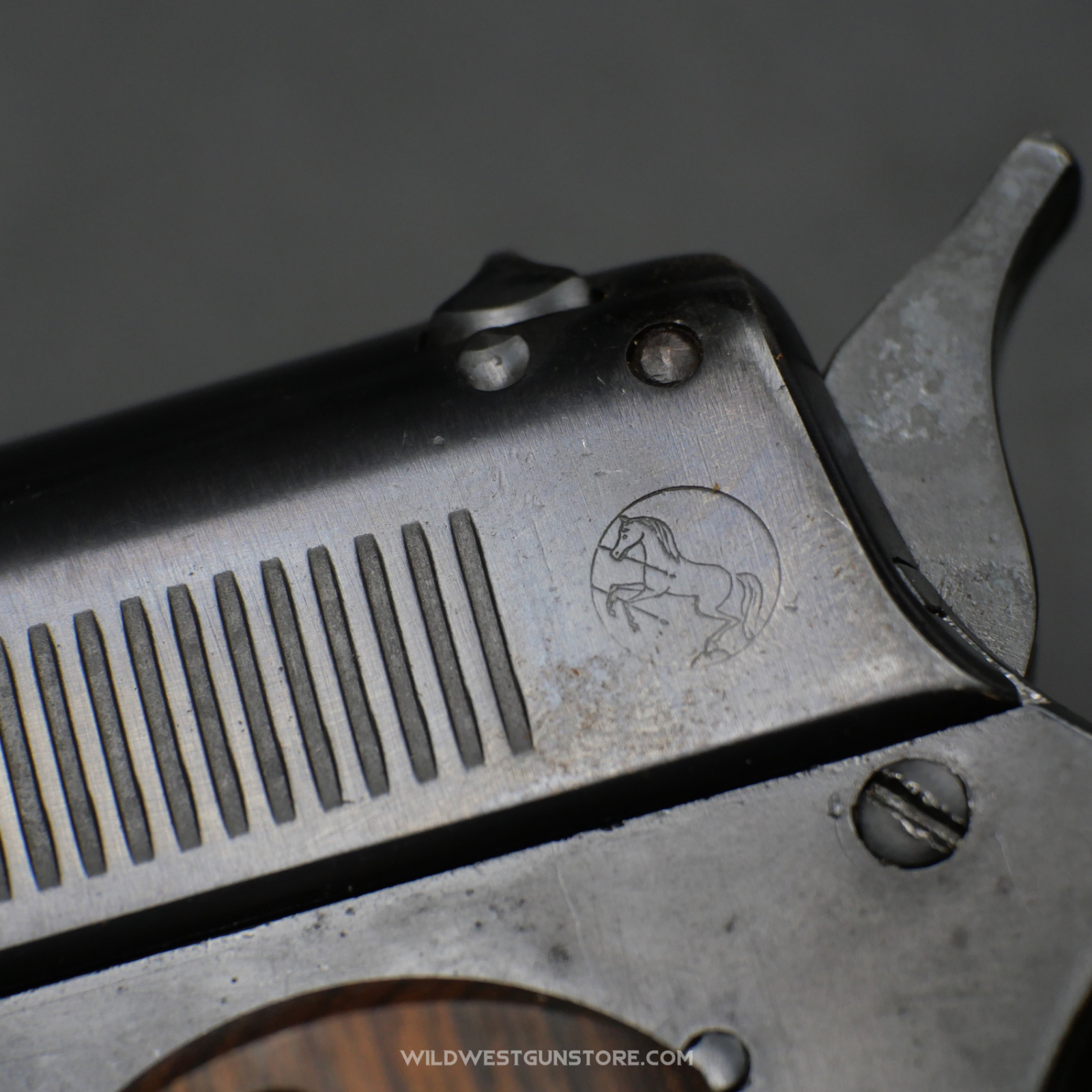 Pistolet Colt De Collection , Canon Miroir Cal.38, Modèle Précoce De 1900