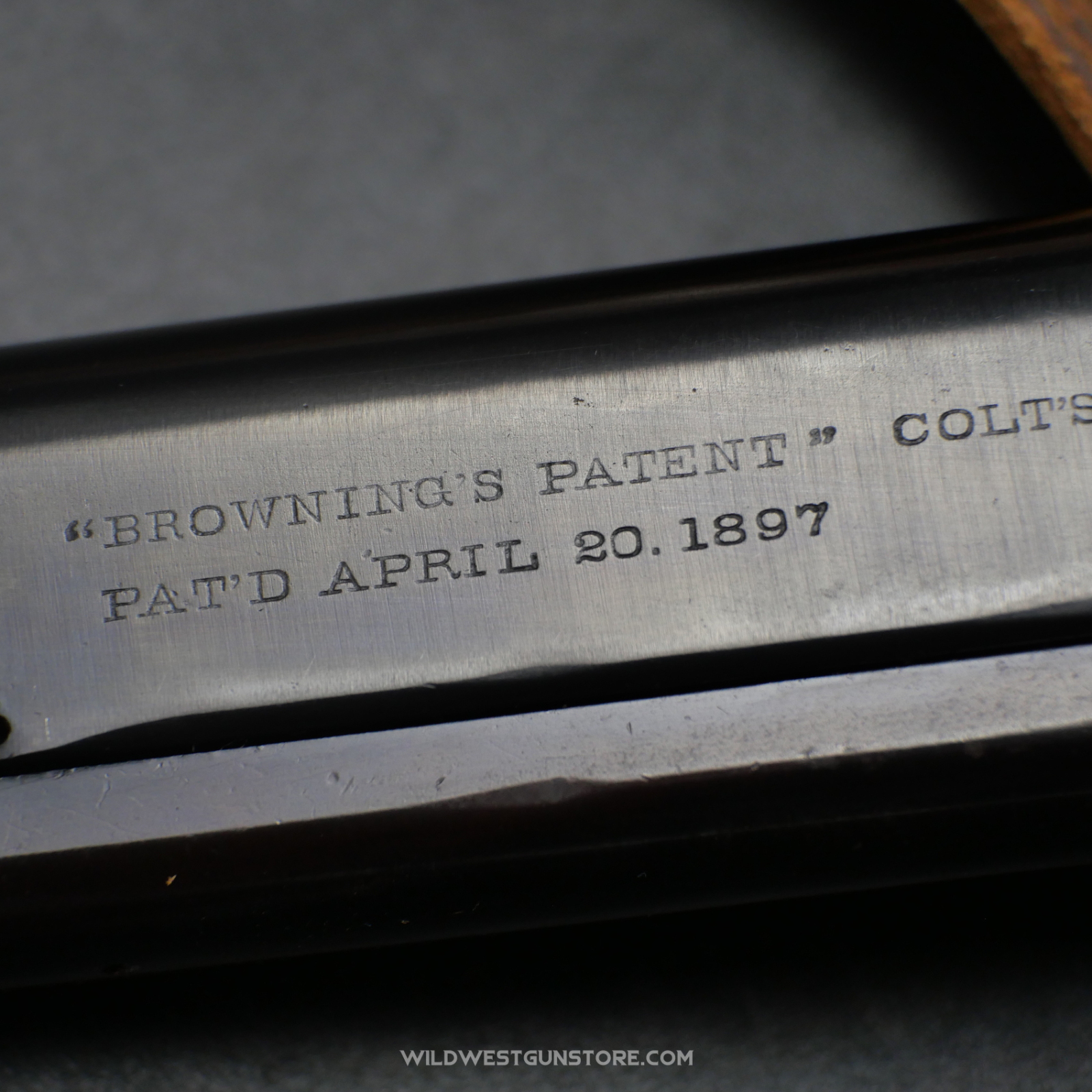 Pistolet Colt De Collection , Canon Miroir Cal.38, Modèle Précoce De 1900
