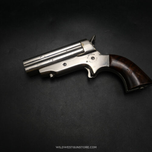 Pistolet De Collection Sharps Cal .30 Nickelage Origine