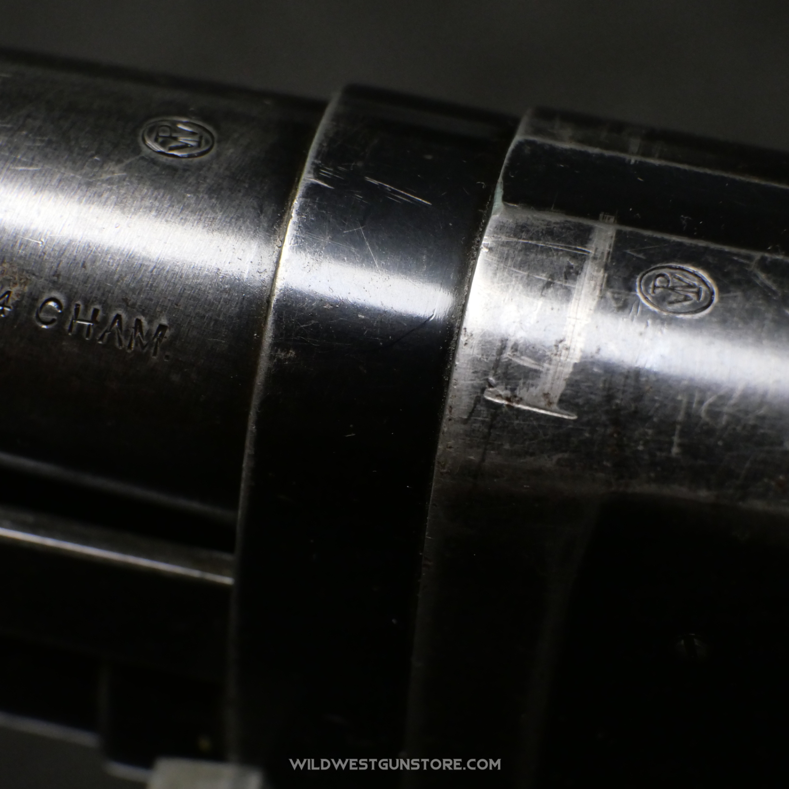 Rare Winchester Tardive Canon Miroir Calibre 12/70 Takedown