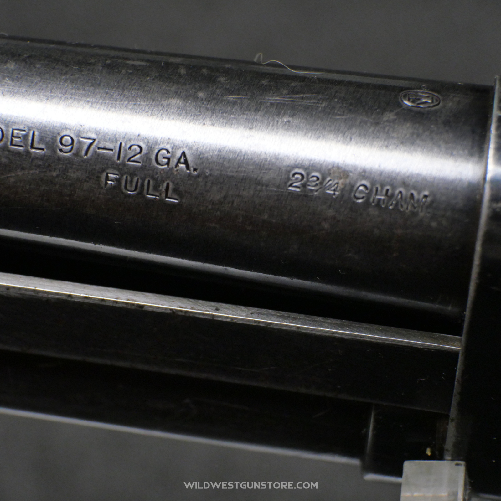 Rare Winchester Tardive Canon Miroir Calibre 12/70 Takedown
