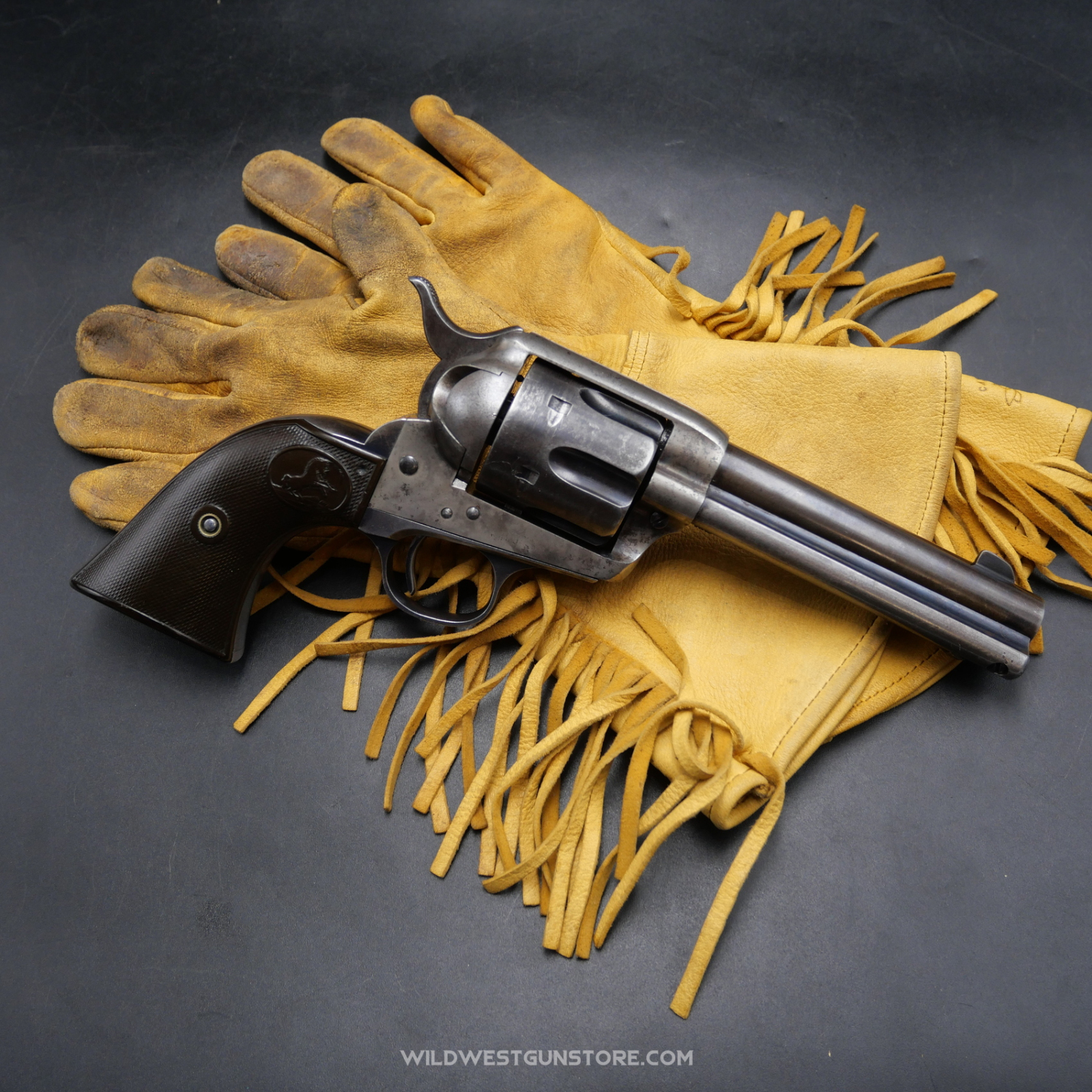 Colt SAA Smokeless Avec Jaspage D'origine Et Canon 32-20 Miroir