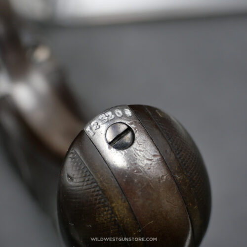 Revolver Colt Double Action Modèle 1877 Calibre 38 Poudre Noire De Collection
