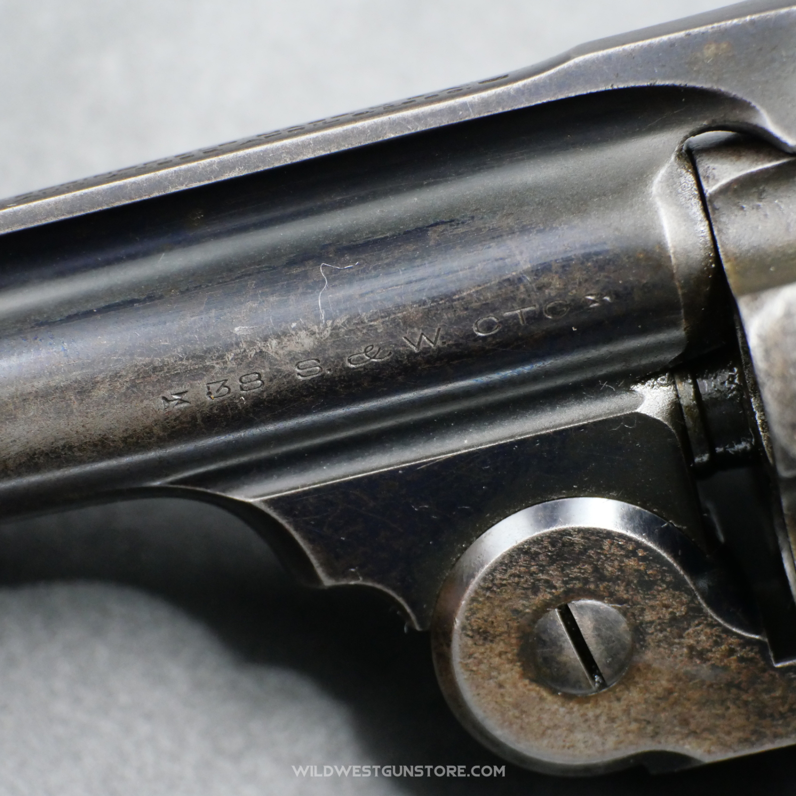 Revolver Smith & Wesson .38 Safety Hammerless 4th Model Et Boite D'origine