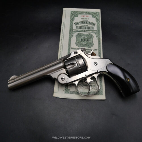 Revolver Smith & Wesson .44 Double Action First Model – Nickelage D’origine