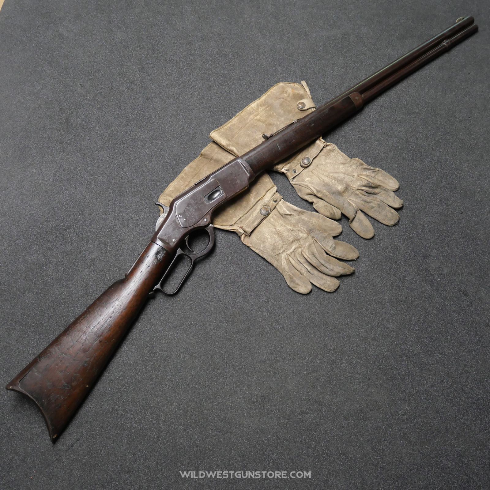 Winchester 1873 Canon Rond Cal. 44-40 Rifle Fabriquée En 1882