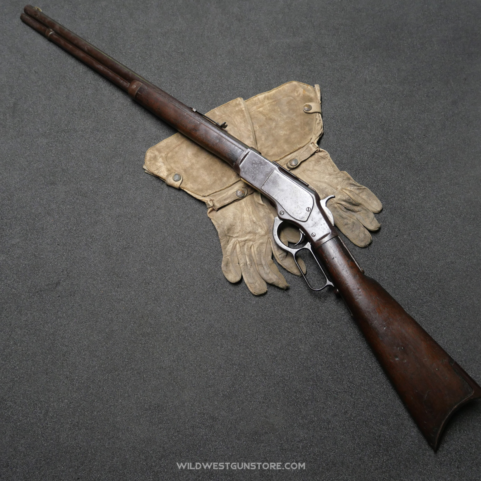 Winchester 1873 Canon Rond Cal. 44-40 Rifle Fabriquée En 1882