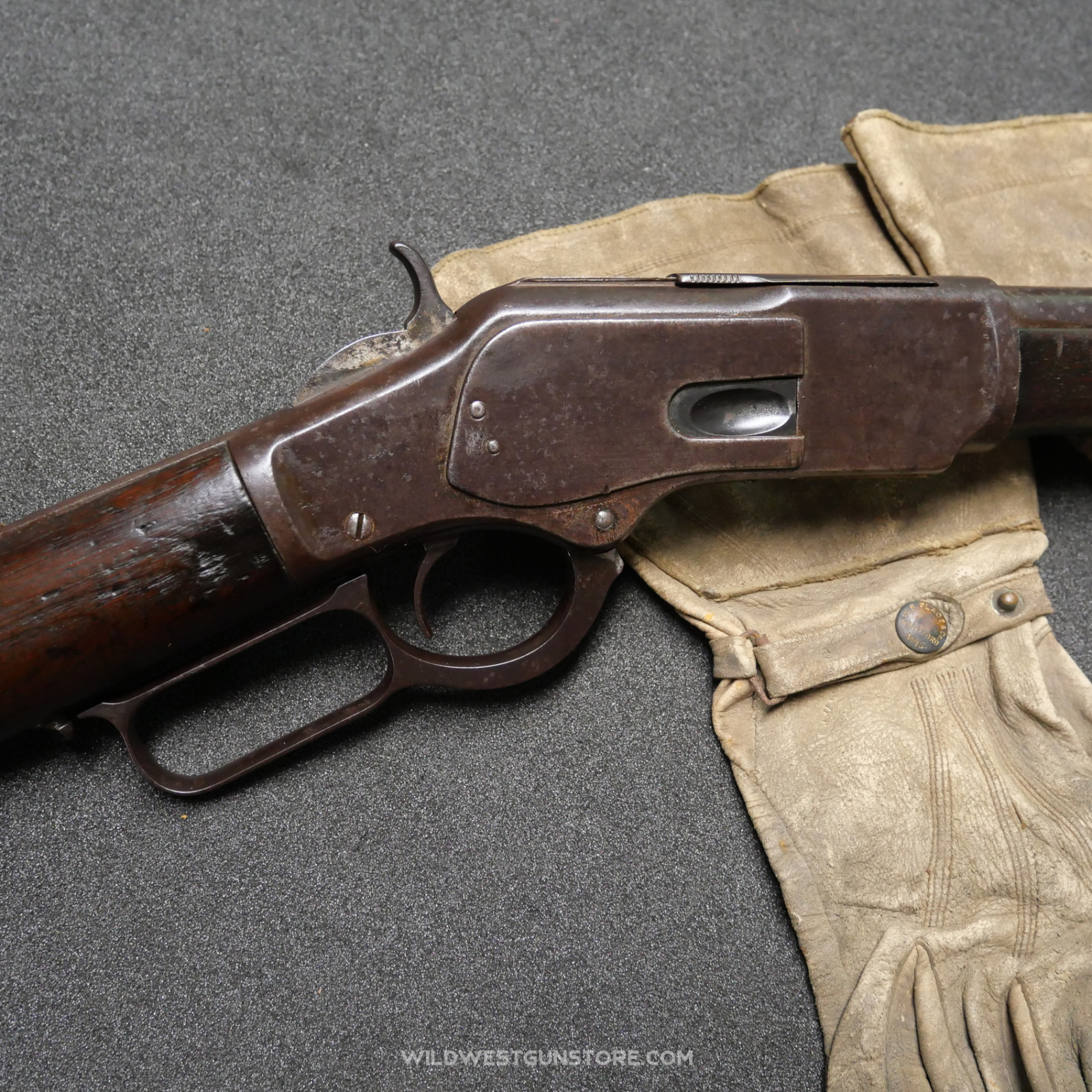 Winchester 1873 Canon Rond Cal. 44-40 Rifle Fabriquée En 1882