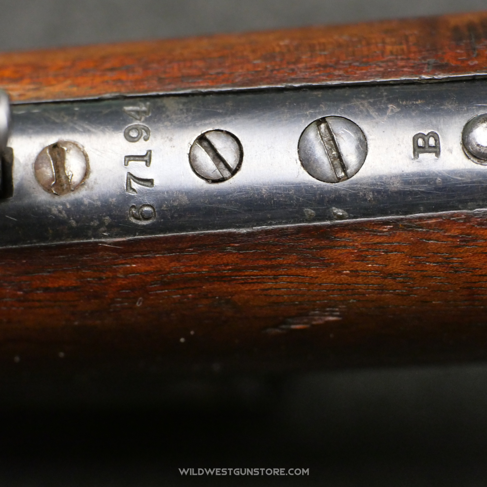 Winchester Rifle Takedown Canon Calibre 30-03 Nickel Steel Barrel