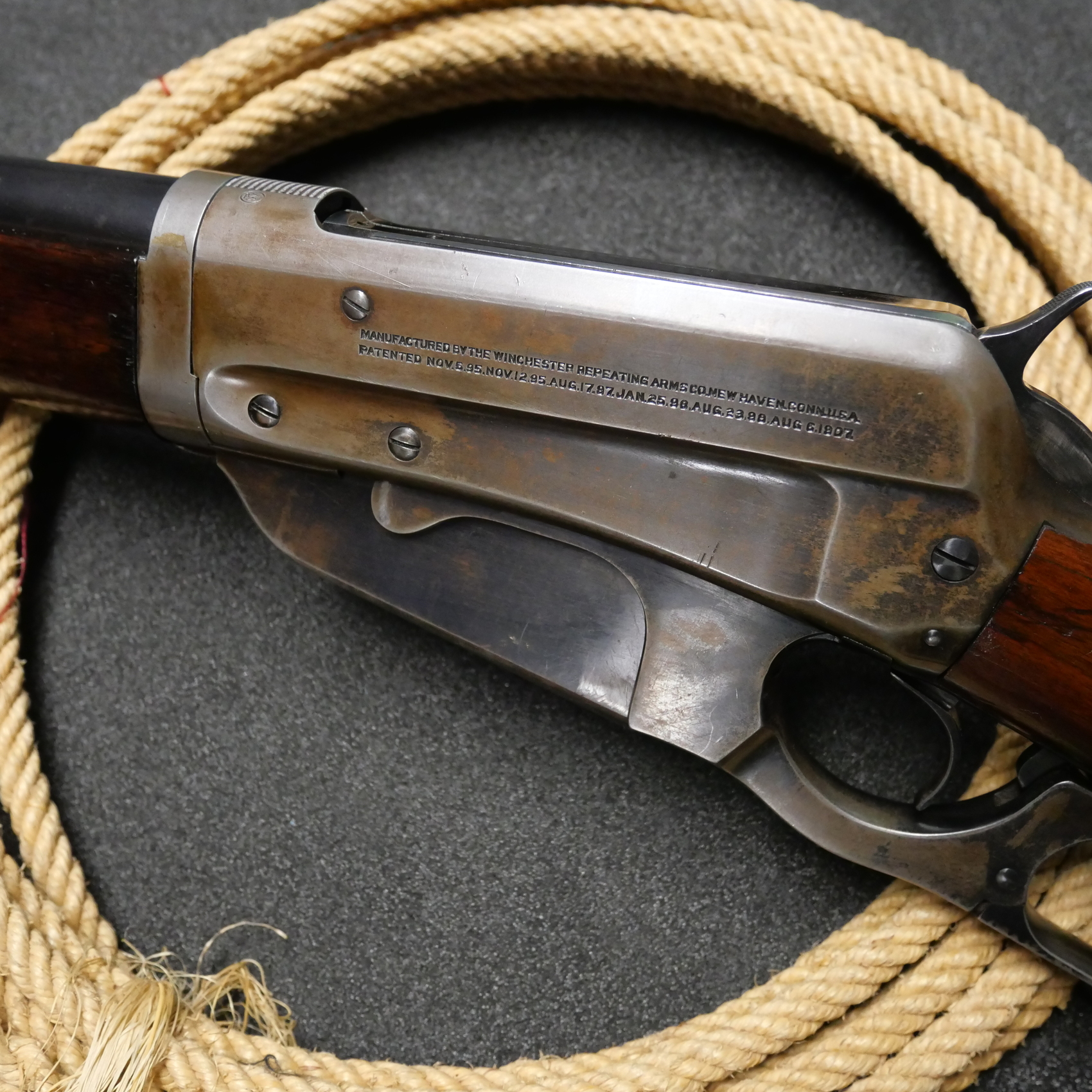 Winchester lever action Takedown Canon miroir calibre 30-06 modèle 1895 Rifle – Image 7