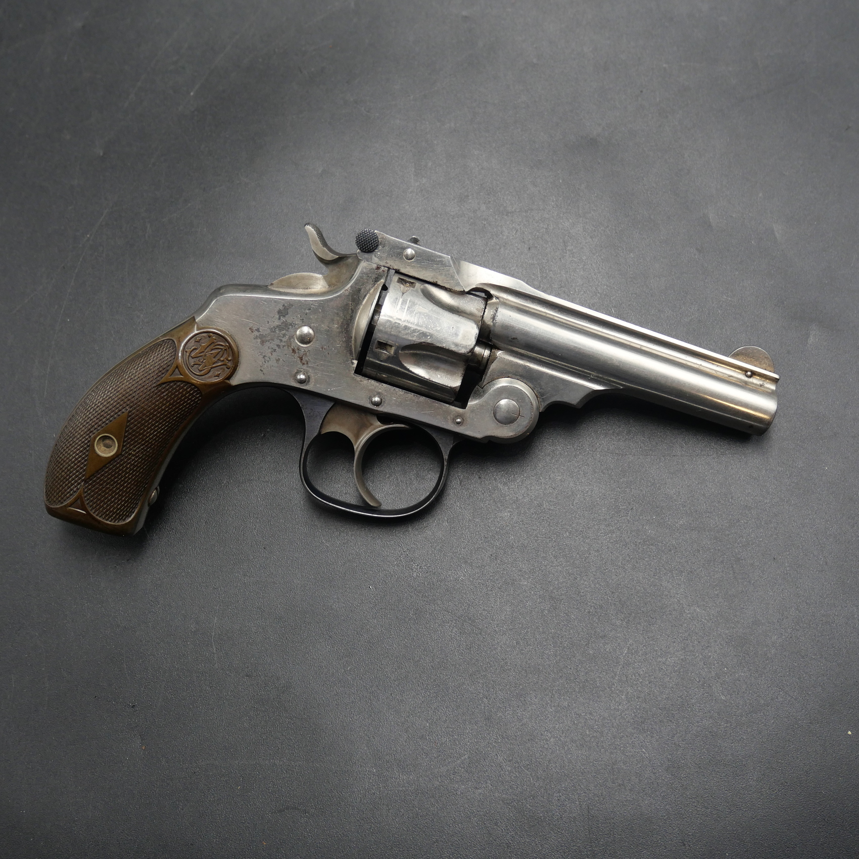 Revolver poudre noire Smith & Wesson canon miroir 3 ‘’ cal.32