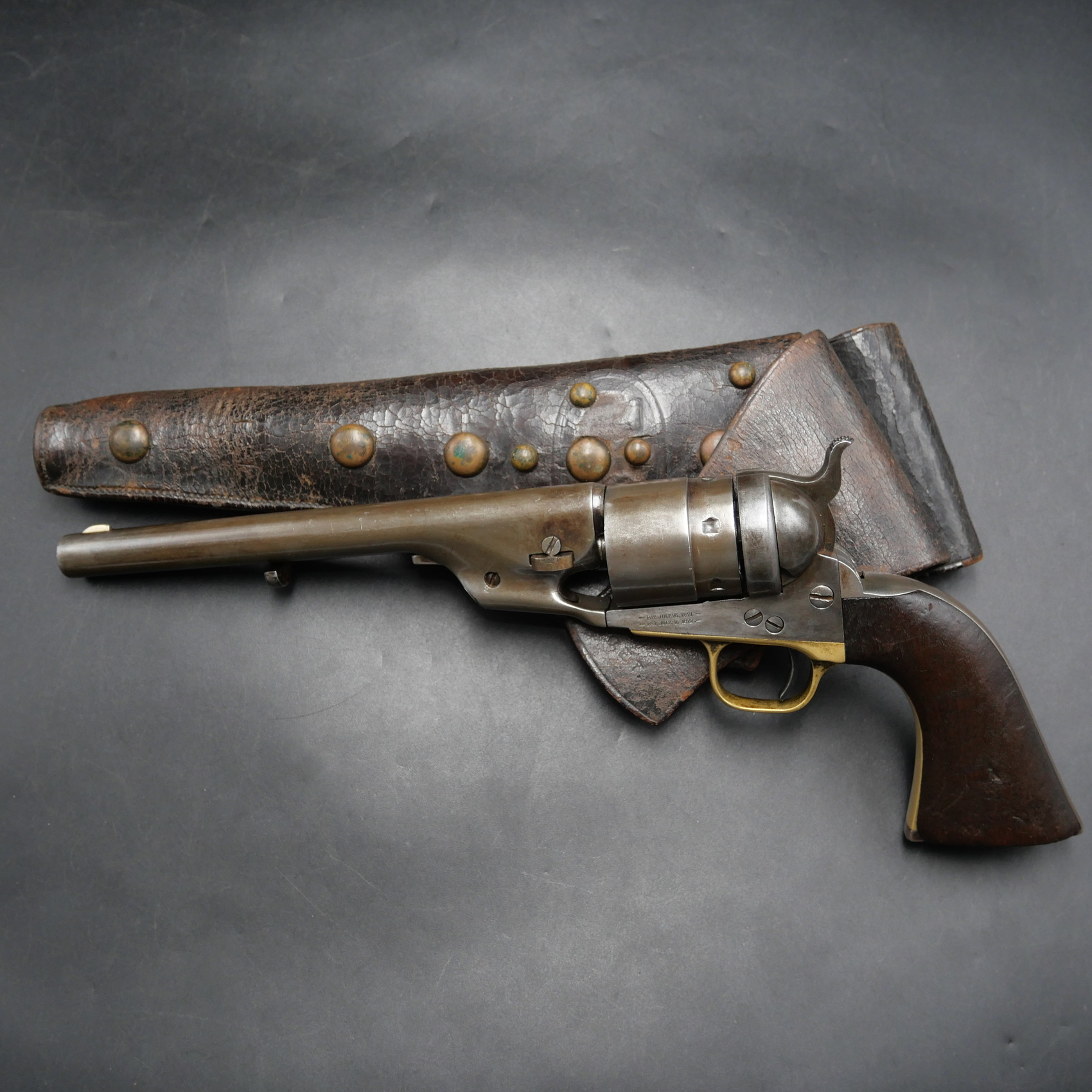 Revolver Colt 1860 Richard conversion monomatricule calibre 44