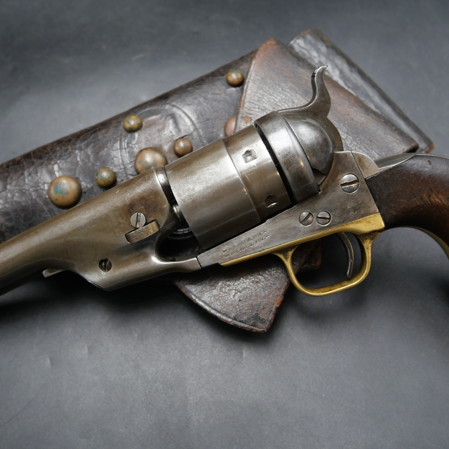 Revolver Colt 1860 Richard conversion monomatricule calibre 44 – Image 7