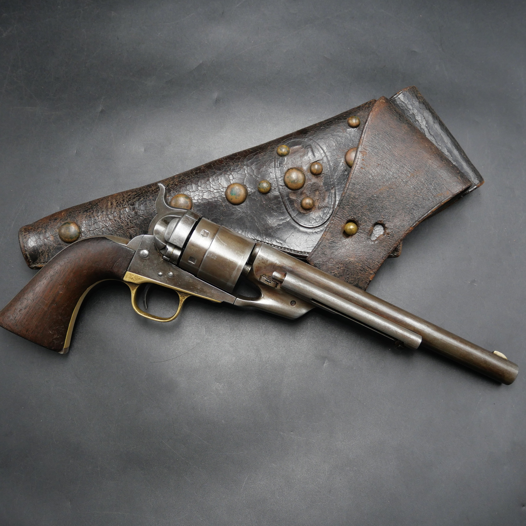 Revolver Colt 1860 Richard conversion monomatricule calibre 44 – Image 4