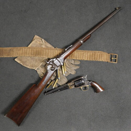 Carabine Sharps New Model 1859 conversion calibre 50-70, guerres indiennes