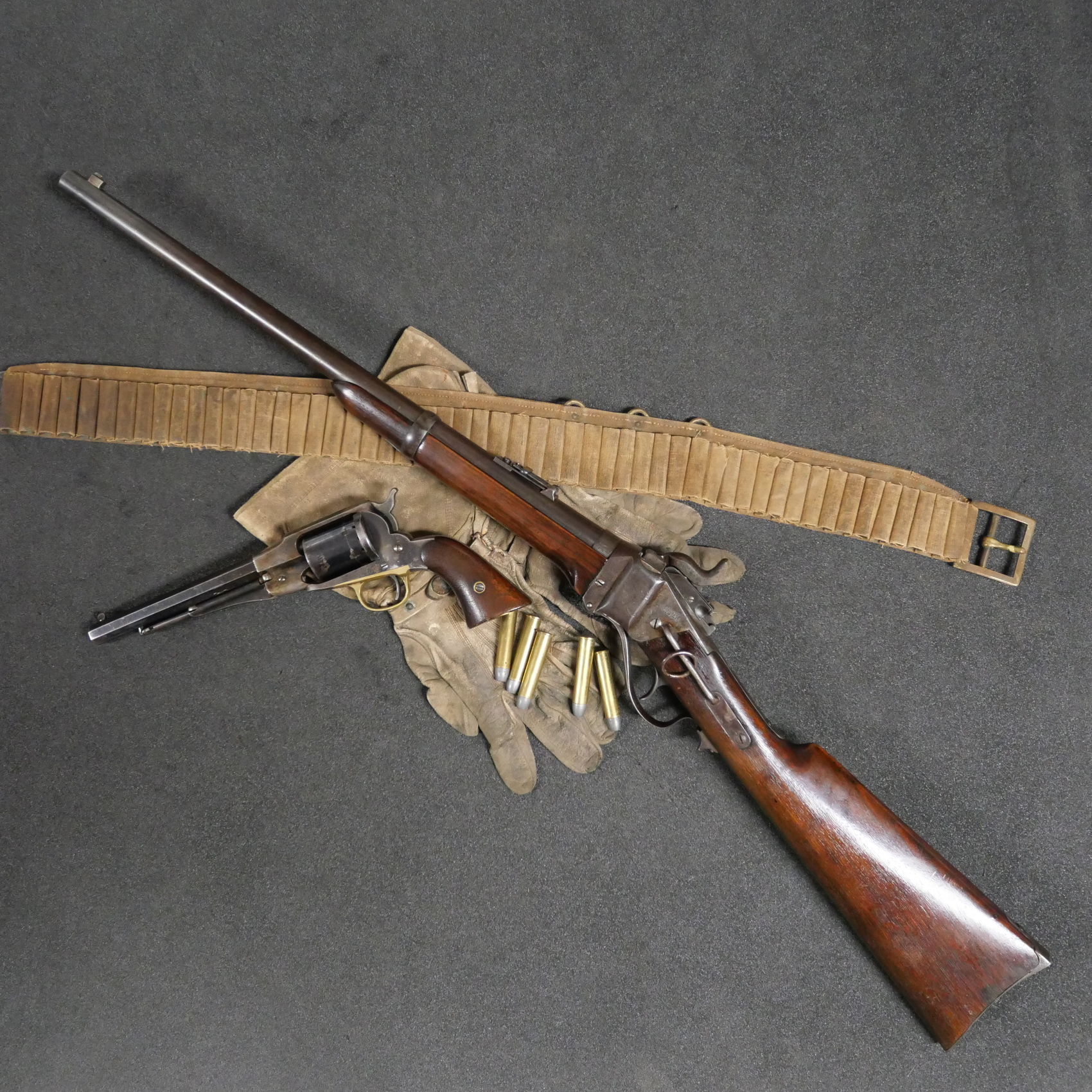 Carabine Sharps New Model 1859 conversion calibre 50-70, guerres indiennes – Image 5