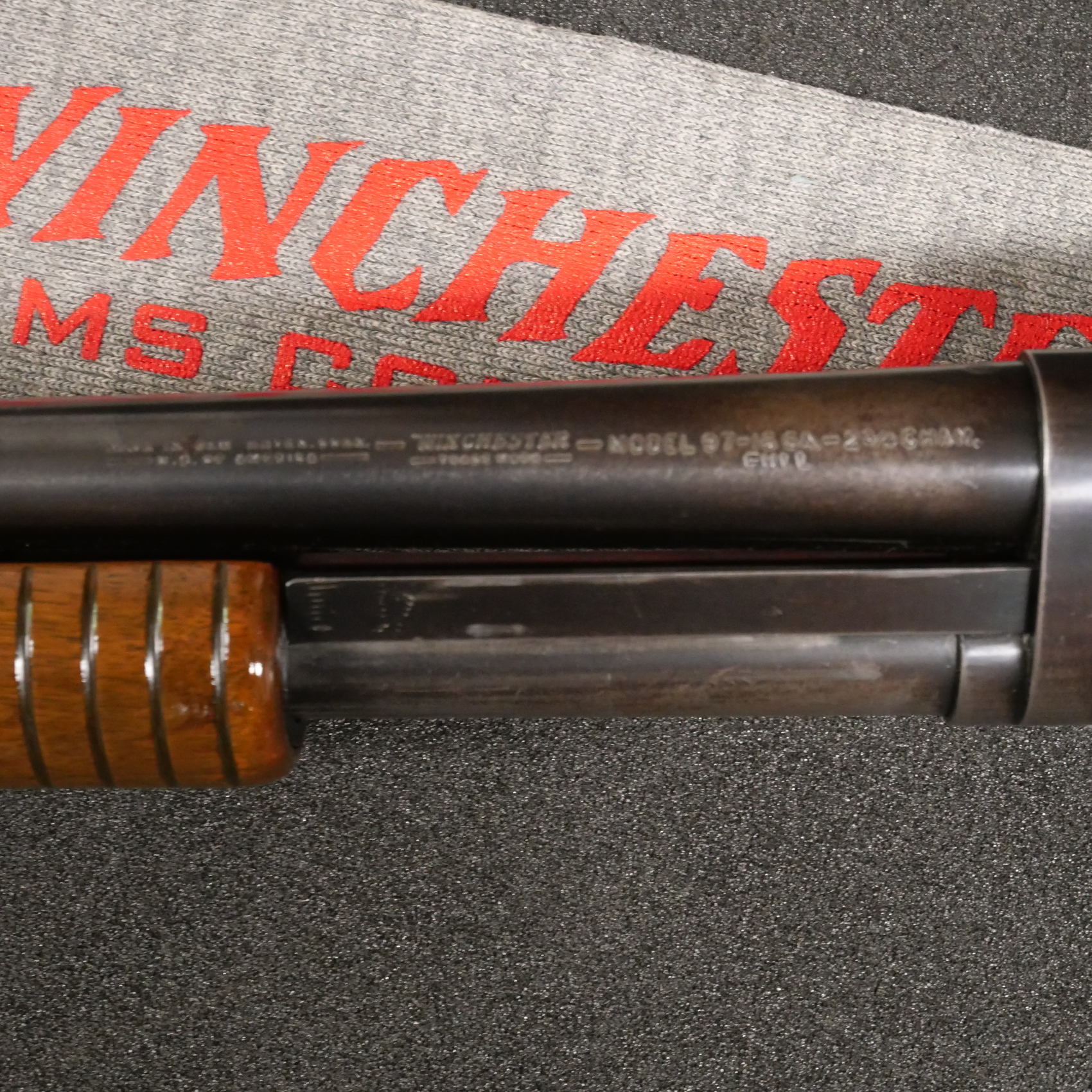 Excellent Winchester 1897 fusil à pompe canon 28’’ miroir cal.16 tardif – Image 5