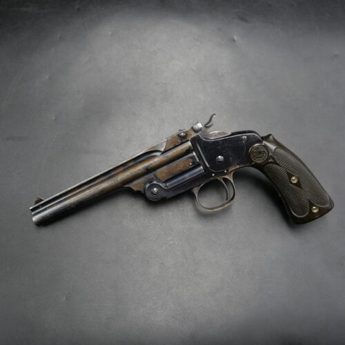 Smith & Wesson 1891 Pistolet monocoup rare Canon Miroir 6’’