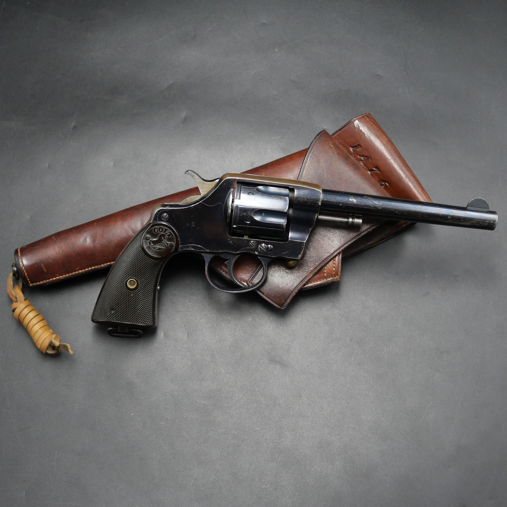 Mint Colt DA 1895 canon miroir cal.38 de 1903 – Image 7