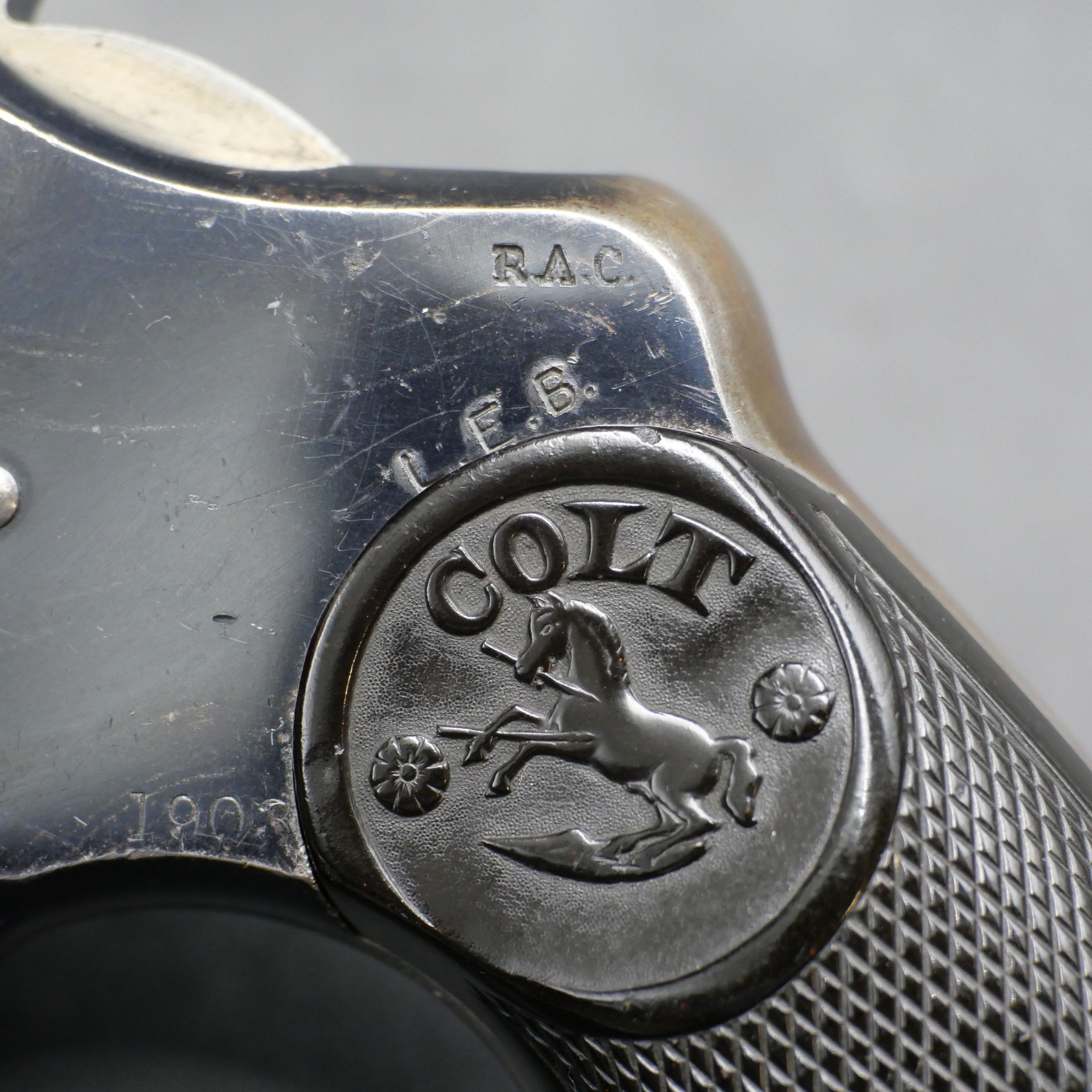 Mint Colt DA 1895 canon miroir cal.38 de 1903 – Image 9