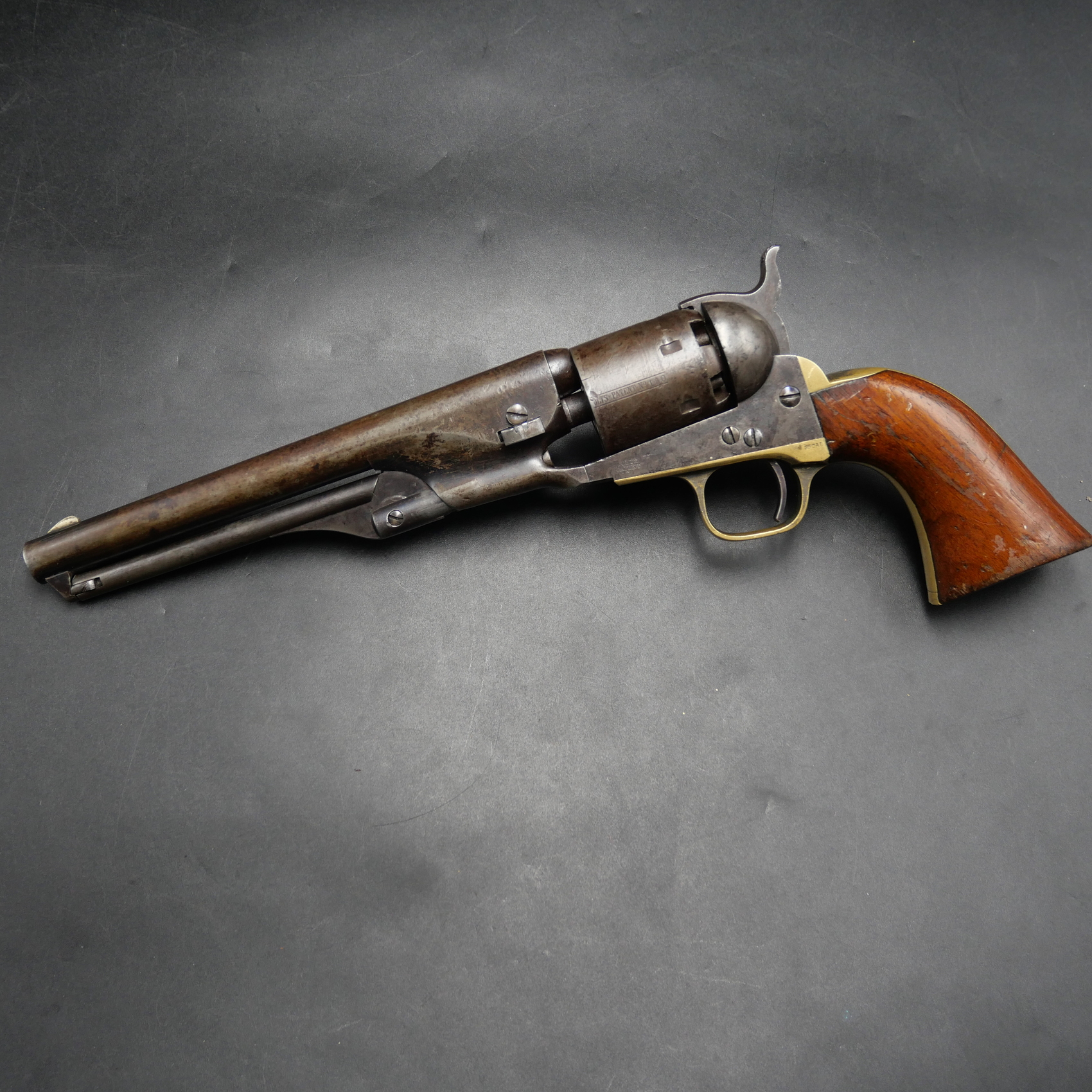 Intouché Colt Modéle 1861 percussion parfait canon calibre 36 poudre noire