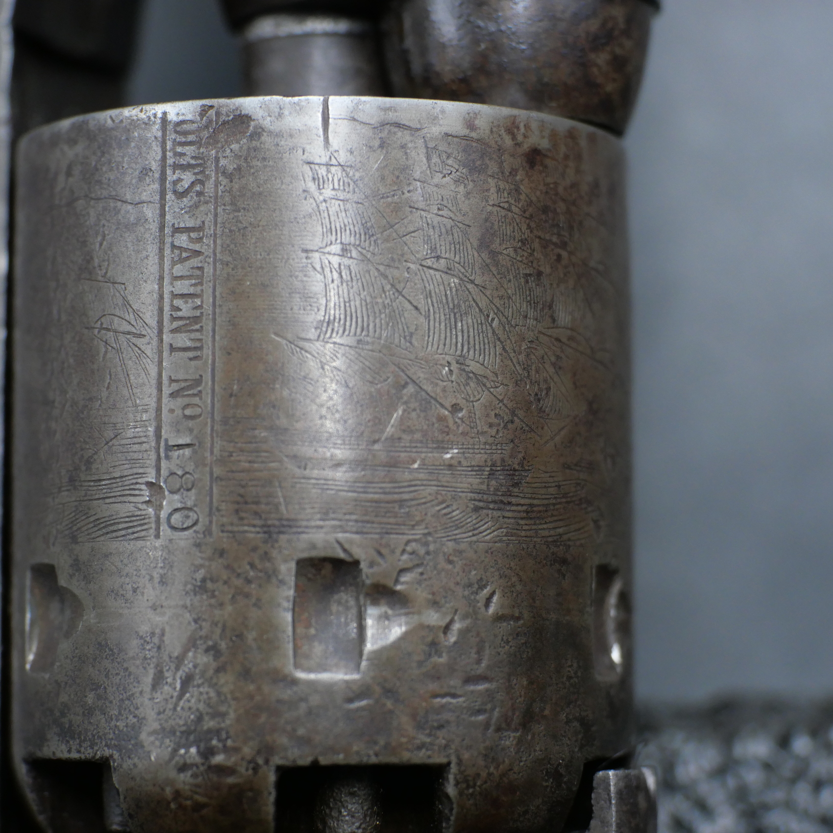 Intouché Colt Modéle 1861 percussion parfait canon calibre 36 poudre noire – Image 13